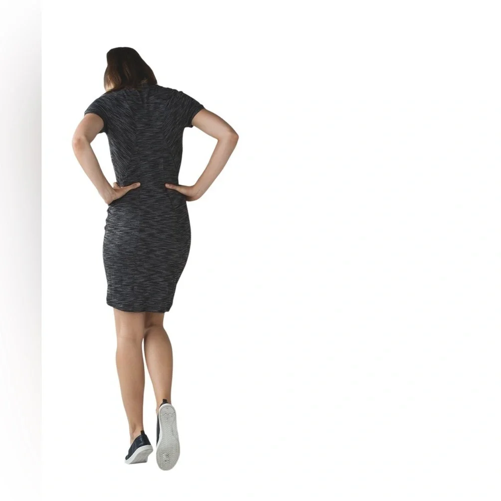 Lululemon &go Where To Dress Size 2 Heathered Black